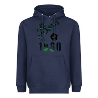 Navy Born In 1960 Heavyweight Hoodie - Bettercallsaul