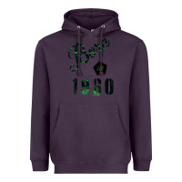 Plum Born In 1960 Heavyweight Hoodie - Bettercallsaul