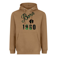 Toasted Coconut Born In 1960 Heavyweight Hoodie - Bettercallsaul