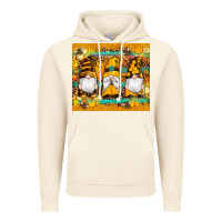 Vintage Artic western bee gnomes  honeycomb  leopard turquoise wooden serape Vintage Hoodie - Artiststas