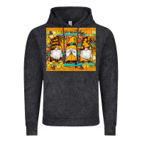 Vintage Black western bee gnomes  honeycomb  leopard turquoise wooden serape Vintage Hoodie - Artiststas