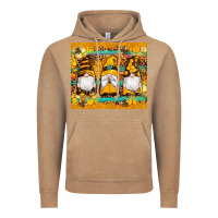 Vintage Coffee western bee gnomes  honeycomb  leopard turquoise wooden serape Vintage Hoodie - Artiststas