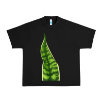 Black Snake Plant Urban Heavy Tee - LillyAllenDesigns