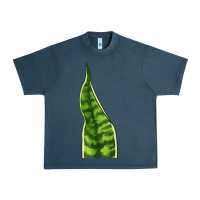 Midnight Navy Snake Plant Urban Heavy Tee - LillyAllenDesigns