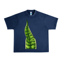 Navy Snake Plant Urban Heavy Tee - LillyAllenDesigns
