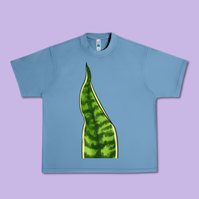 Snake Plant Urban Heavy Tee Designed By Lillyallendesigns
