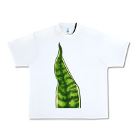 White Snake Plant Urban Heavy Tee - LillyAllenDesigns