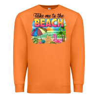 Carrot take me to the beach Premium Sweatshirt - NancyCooperArtShop