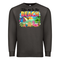 Smoke take me to the beach Premium Sweatshirt - NancyCooperArtShop