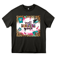 Asphalt small business mama Heavy Core Tee - Zillion Design Studio