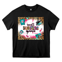 Black small business mama Heavy Core Tee - Zillion Design Studio