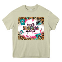 Mossy small business mama Heavy Core Tee - Zillion Design Studio