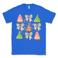 True Royal Christmas Trees And Bow Classic Tee - CowhideDigitalArt