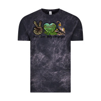 Cloud Black Leopard Peace Love Baby Chimpanzee Vintage Tee - LillyAllenDesigns