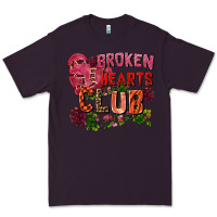 Plum broken heart club Premium Tee - FaDigitalArtStudio
