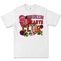 White broken heart club Premium Tee - FaDigitalArtStudio