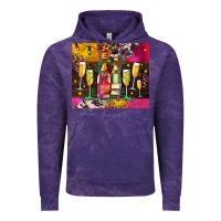 Cloud Purple Christmas champagne bottles and Vintage Hoodie - AdoDesignShop