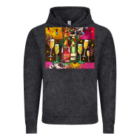 Vintage Arctic Christmas champagne bottles and Vintage Hoodie - AdoDesignShop