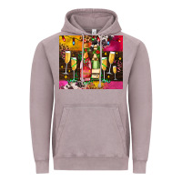 Vintage Zinc Christmas champagne bottles and Vintage Hoodie - AdoDesignShop