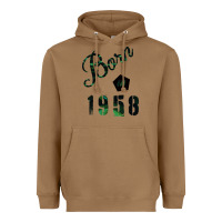 Toasted Coconut Born In 1958 Heavyweight Hoodie - Bettercallsaul