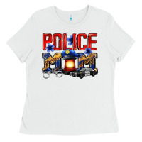 White police mom Ladies Tee - Zillion Design Studio