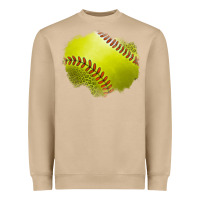 Mushroom leopard softball patch Heavyweight Sweatshirt - Jasminsmagicworld