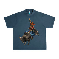 Midnight Navy western rodeo bullfighter Urban Heavy Tee - BarkalooDesign