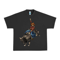Pigment Black western rodeo bullfighter Urban Heavy Tee - BarkalooDesign
