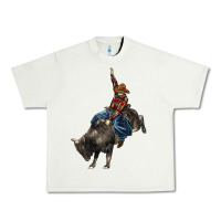Pistachio western rodeo bullfighter Urban Heavy Tee - BarkalooDesign