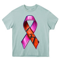 Arona Breast Cancer Ribbon Basketball Heavy Core Tee - texasbilliewilder