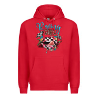 Red racing girl Premium Hoodie - JahusDesignShop