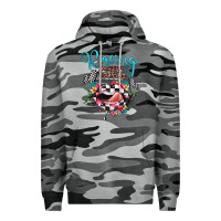 Slate Camo racing girl Premium Hoodie - JahusDesignShop