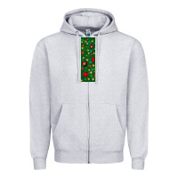 Heather Grey christmas pen wraps Zipper Hoodie - BundleAndBundleShop