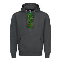 Smoke christmas pen wraps Zipper Hoodie - BundleAndBundleShop