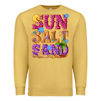 Antique Gold sun salt sand summer Premium Sweatshirt - NancyCooperArtShop