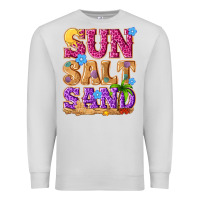 Dove Grey sun salt sand summer Premium Sweatshirt - NancyCooperArtShop