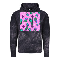 Cloud Black summer ocean seamless pattern Vintage Hoodie - BundleAndBundleShop