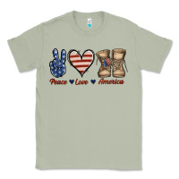 Matcha Peace Love America Classic Tee - Jasminsmagicworld