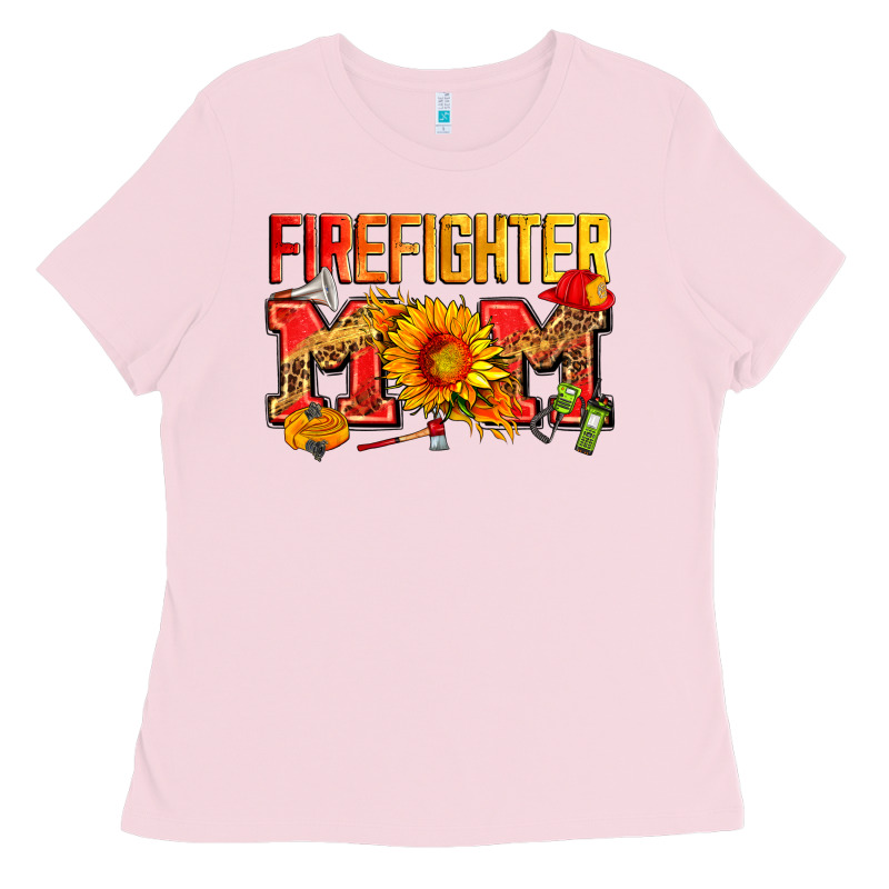 Firefighter Mom Ladies Tee by Zillion Design Studio | Teevron