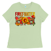 Matcha firefighter mom Ladies Tee - Zillion Design Studio