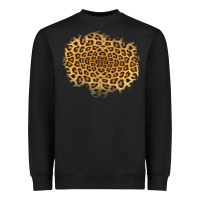 Black leopard patch Heavyweight Sweatshirt - Jasminsmagicworld