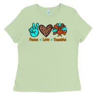 Matcha peace love thankful Ladies Tee - JahusDesignShop