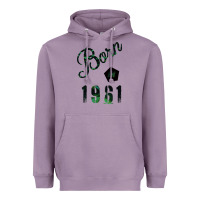 Lavender Born In 1961 Heavyweight Hoodie - Bettercallsaul