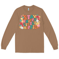 Toasted Coconut stay trippy little hippie Long Sleeve Tee - MaliasSmallBusiness