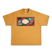 Peanut Butter western pink flovers leopard serape   license plate template Urban Heavy Tee - BarkalooDesign