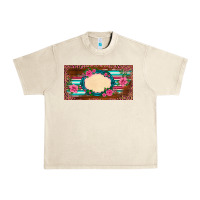 Sandshell western pink flovers leopard serape   license plate template Urban Heavy Tee - BarkalooDesign