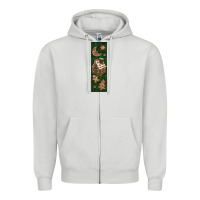 Dove Grey christmas pen wraps Zipper Hoodie - BundleAndBundleShop