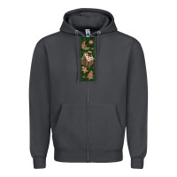Smoke christmas pen wraps Zipper Hoodie - BundleAndBundleShop