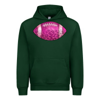 Forest Green american football pink Urban Hoodie - CowCowDesign
