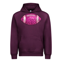 Mauve Wine american football pink Urban Hoodie - CowCowDesign